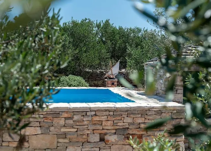 Trapula Stone Paradise Сasa de vacaciones Maslinica